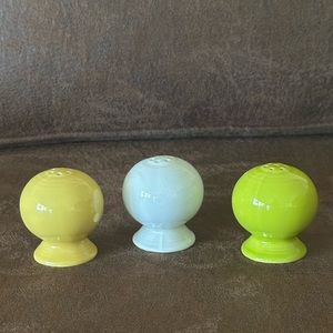 Fiesta Salt and Pepper Shakers